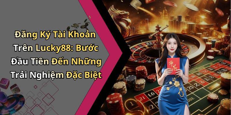 Đăng Ký Tài Khoản Trên Lucky88: Bước Đầu Tiên Đến Những Trải Nghiệm Đặc Biệt